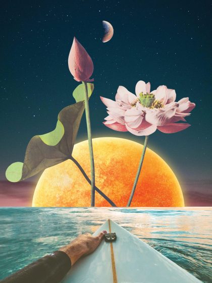 Surfing to the Sun